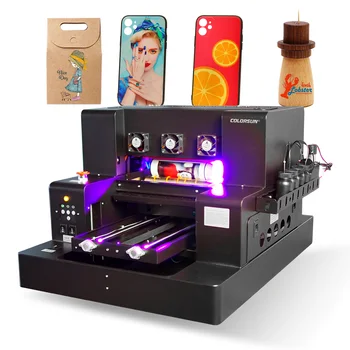 Новый УФ-принтер для струйной печати, Лидер продаж, УФ-планшетный принтер, Цифровая УФ-печатная машина по заводской цене