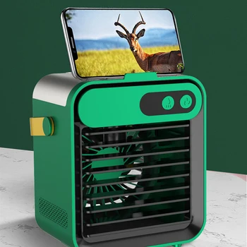 Новый Usb-Мини-Холодильный кондиционер, Бытовой Небольшой Охладитель воздуха, Портативный Мобильный Увлажнитель, Настольный Вентилятор водяного охлаждения.