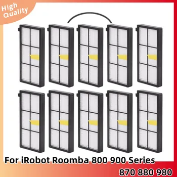 10 шт. Аксессуар для Hepa-фильтра для iRobot Roomba 800 900 серии 870 880 980 Запасные части для вакуумных роботов