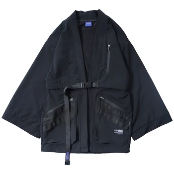 Функциональное кимоно Кимоно-куртка molle techwear noragi в японском стиле harajuku ninjawear ww J07