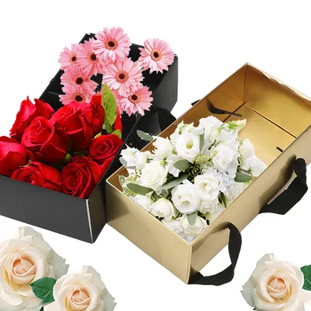 Цветочная Подарочная коробка Роза Цветочный Шоколад На День Рождения Подруги Подарок На День Святого Валентина Подарочная коробка Коробка Конфет Сувениры Для Свадебной вечеринки