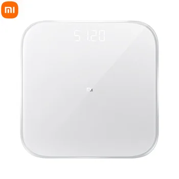 Умные весы Xiaomi 2, высокоточный датчик из марганцевой стали, светодиодный экран, совместимый с Bluetooth 5.0, низкое энергопотребление