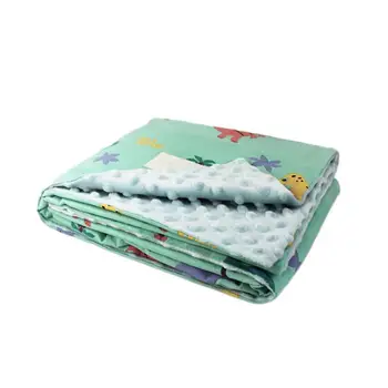 Одеяло в горошек с мультяшным рисунком, легкое, благоприятное для кожи одеяло в горошек, успокаивающее одеяло для новорожденных, одеяло для малышей