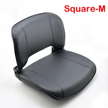 Квадратная искусственная кожа, пена высокой плотности, Удобное откидное сиденье для подвесного Багги, Дрифт-трайка, картинга, Автомобильное седло M размер