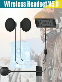 Гарнитура для мотоциклетного шлема Bluetooth V5.0 Беспроводные наушники Динамик Поддержка громкой связи Стерео микрофон Голосовое управление