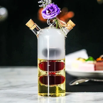 Креативный бокал для коктейлей для влюбленных, Свадебная вечеринка, чашка для смешивания вина, двойная бутылка для совместного использования молекулярного сока, встроенная бутылка