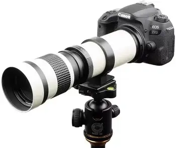 Объектив Protrail 420-800 мм F8.3 для фотоаппарата, объектива с ручной фокусировкой, для объектива Canon или Nikon