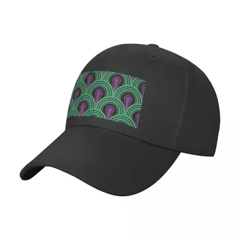 Геометрический узор: арка с замочной скважиной: Дидри Дэниел: Зеленая бейсболка, пляжная кепка на заказ, женская шляпа 2022, мужская