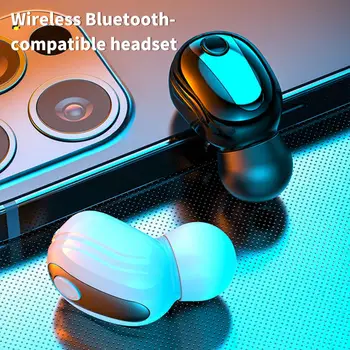 Гарнитура Mini Handsfree Earbud Беспроводные Наушники Стерео Наушники с микрофоном Bluetooth X9/S9 Mini5.0 Спортивные Игры Для Xiaomi All Ph