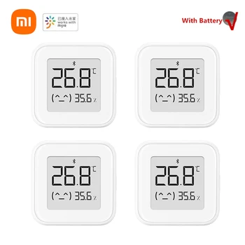 Xiaomi Mijia bluetooth-Совместимый Термометр-Гигрометр Умный Монитор Температуры И влажности Напоминание о 2 годах Автономной работы Smart