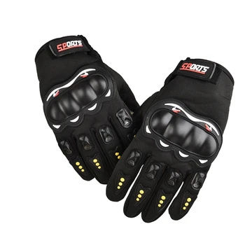 Спортивные перчатки с полными пальцами, женские и мужские мотоциклетные перчатки с сенсорным экраном для езды на BMX ATV MTB, шоссейных гонок, велоспорта, скалолазания