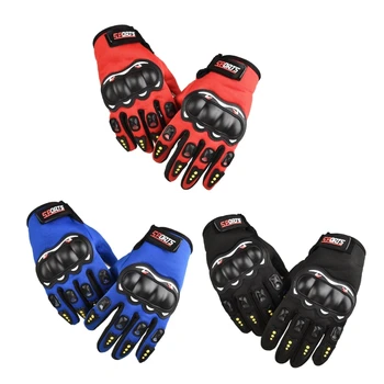 Мотоциклетные перчатки для мужчин и женщин BMX ATV MTB для шоссейных гонок Дышащие перчатки