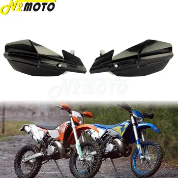 Цевье для черных мотоциклов 22/28 мм, дефлектор для рук для мотокросса, универсальный для Honda Yamaha Kawasaki, защита щетки для рук