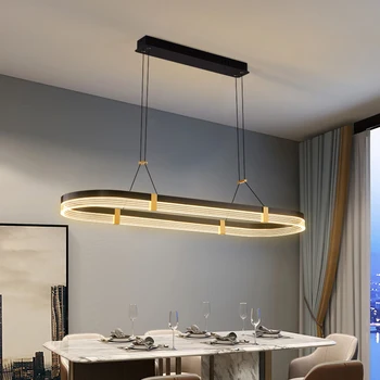 Лампа в ресторане, творческая личность, дизайнер, арт-бар, освещение в столовой, современная минималистичная кухня, длинный обеденный стол, люстра