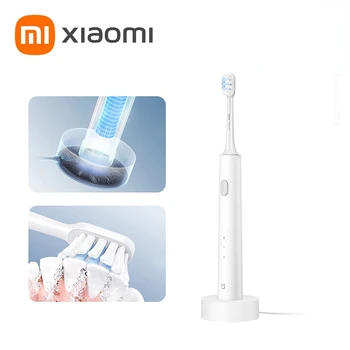 XIAOMI MIJIA Sonic Электрическая Зубная щетка T301 IPX8 Вибратор для зубов Беспроводное Ультразвуковое Отбеливание Щетка для чистки полости рта 50 дней