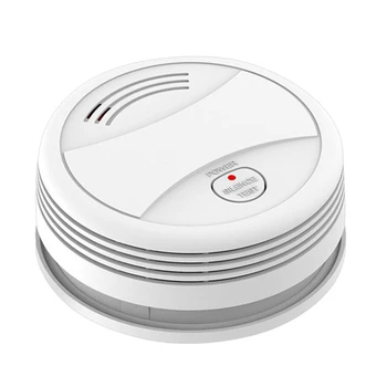 Интеллектуальный Wi-Fi стробоскопический детектор дыма Tuya, Беспроводной датчик пожара, приложение Tuya для управления офисом, домашней защитой от дыма и пожара