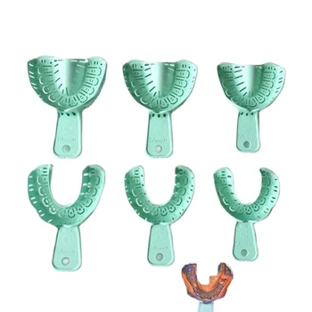 30 пар лотков для зубных имплантатов размера S, M, L, съемная форма, стоматологический инструмент, лабораторные принадлежности для зубного техника, пластик