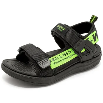 Fendio 2023 Летние Сандалии для мальчиков для бега, Обувь Для детей, Детские Весенние спортивные Пляжные тапочки с подошвой EVA, Дышащие Противоскользящие тапочки