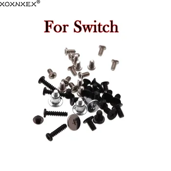 100 комплектов винтов для консольного контроллера Nintendo Switch NS Joy Con, Полный комплект винтов, комплект для замены крепления, Ремонтный комплект, Игровые аксессуары