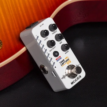 Педаль MOOER Guitar Tone Capture GTR с 7 предустановленными слотами Для переключения между TRUE BYPASS или BUFFER BYPASS