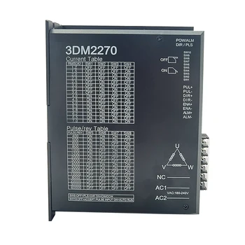 3DM2270 Для Шагового Двигателя Nema 43 3 Фазы 80-220 В переменного тока 1,2 Градуса