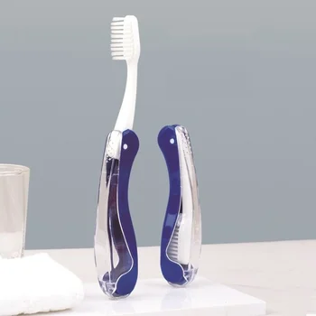 Гигиена полости рта Портативная одноразовая складная зубная щетка для кемпинга, Походная зубная щетка, Инструменты для чистки зубов