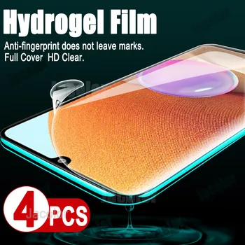 Защитная Гидрогелевая Пленка Для Samsung Galaxy A32 4G/5G Screen Protector Samsun A 32 Water Gel Film Полное Покрытие Не Закаленное Стекло