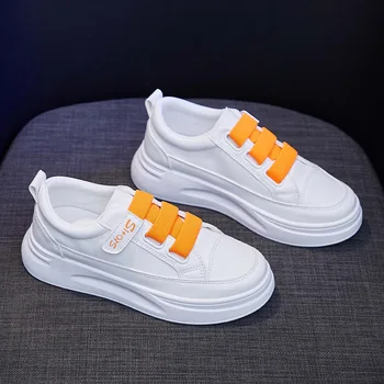 белые туфли женские весенние новые корейские студенческие кроссовки женские ins дышащая женская обувь