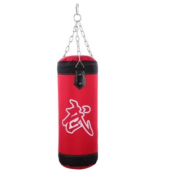 Боксерская груша для бокса, спортивная сумка для Муай Тай, Тренировочные силовые мешки, наполнитель для ног, мешок с песком, Железный Боксерский мешок для Тхэквондо для малышей