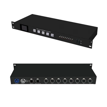 AN804pro Artnet DMX 8-портовый светодиодный контроллер для освещения сцены с поддержкой SPI и дистанционной передачи 485 сигналов