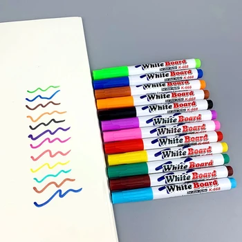 Цветные маркерные ручки Жидкий мел Ручки для школьной офисной доски Классная доска