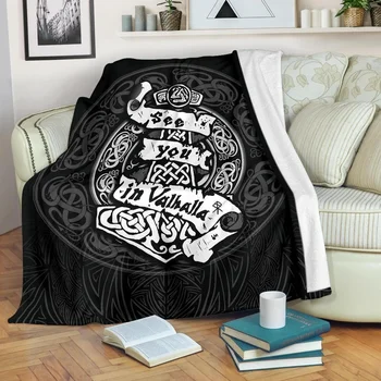 Фланелевое Одеяло с Рисунком, Супер Мягкое Флисовое Покрывало для Дивана в Спальню, Подарок для Дивана Queen King Twin Size, Одеяло для Подростка