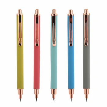 Новинка 2022 года, роскошное качество, 256 модных цветных офисных перьевых ручек, канцелярские принадлежности для студентов, Чернильные ручки