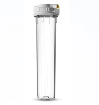 20-дюймовый фильтр-бутылка с предварительным фильтром 4 точки 6 точек прозрачная оболочка баррель бизнес-очиститель воды с большим потоком универсальный