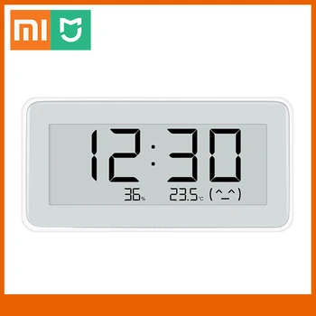 Гигрометр Xiaomi Mijia, термометр Pro BT 4.0, Беспроводные Умные Электрические цифровые часы, ЖК-инструменты для измерения температуры