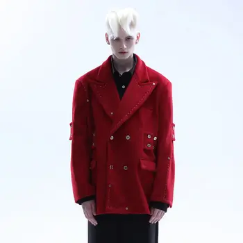 Модные мужские пальто и куртки A1344 2022 для подиума, роскошная мужская одежда известного бренда европейского дизайна в стиле вечеринок