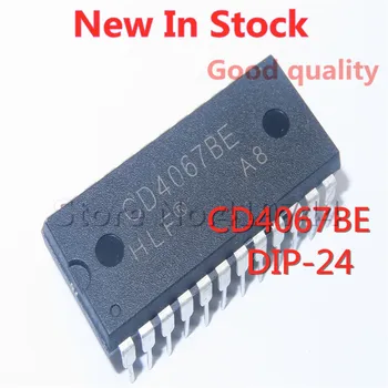 2 шт./ЛОТ CD4067BE CD4067 DIP-24 аналоговый мультиплексор/демультиплексор В Наличии НОВАЯ Оригинальная микросхема